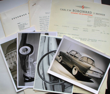 Borgward Arabella de Luxe Modelprogram 1960 Automobile-Presskit (7000)